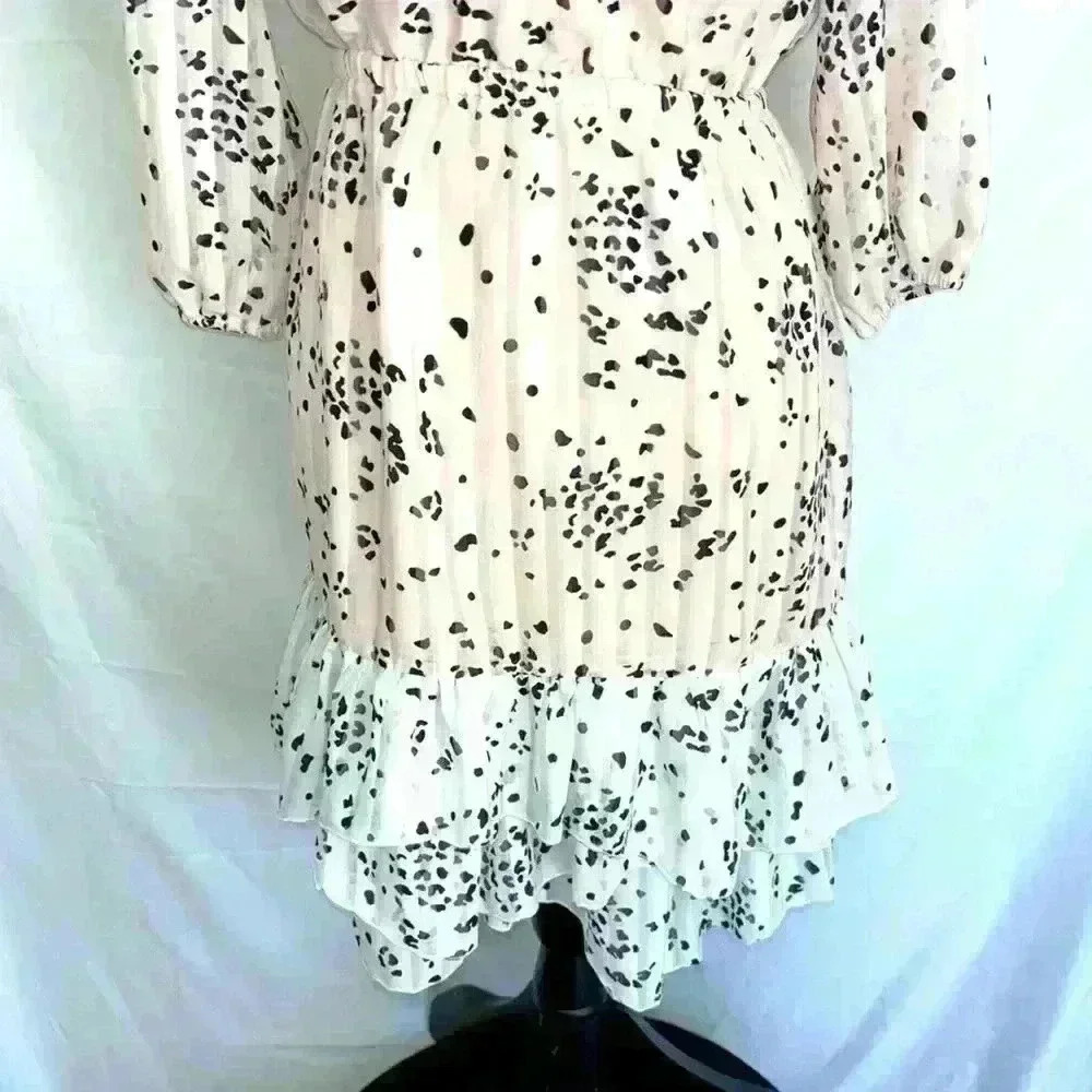 Anthropologie Nanette Lepore Ruffle Dress - Picture 5 of 8